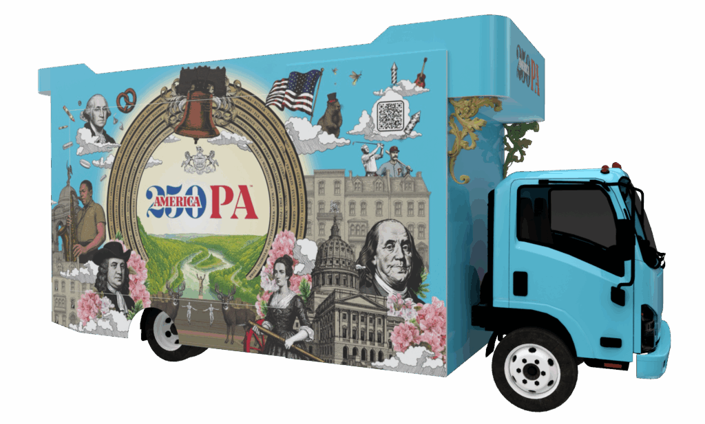 America250PA Countdown to 250 Mobile Unit to Visit Butler PA July 6, 2025