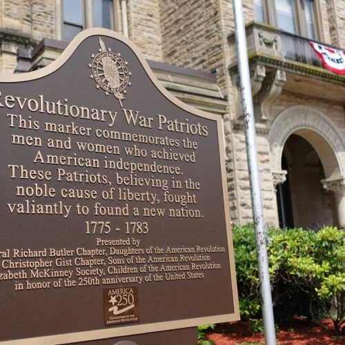 Revolutionary War Patriots Marker